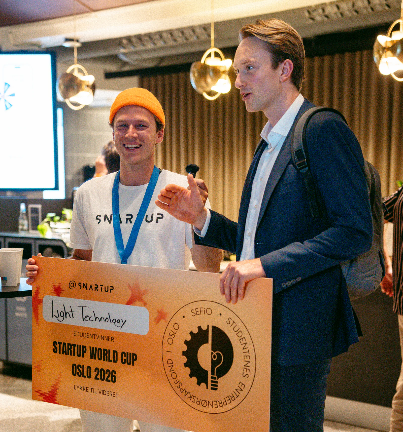 Representanter møtes under Snartup Festival 2026